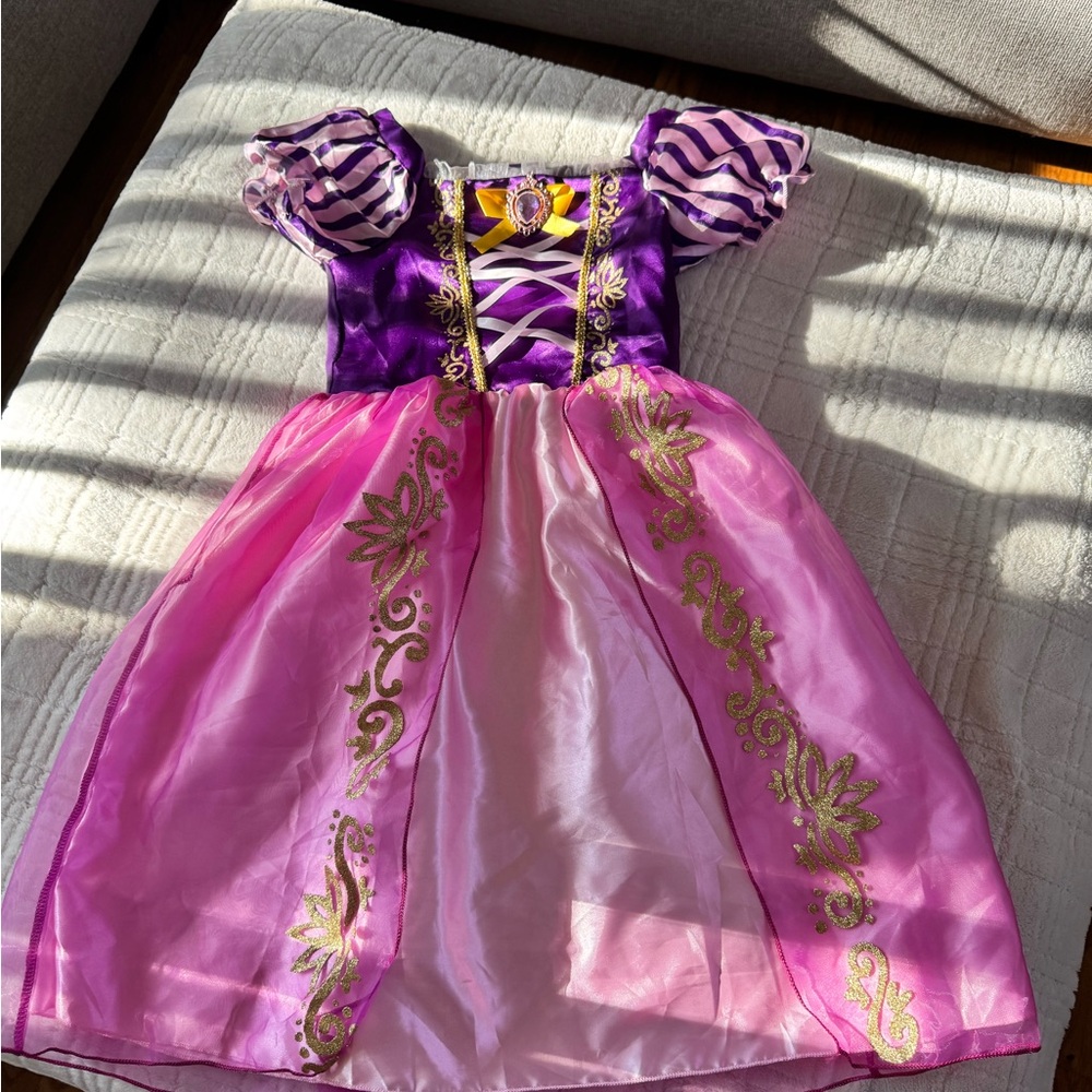 Enchanting Purple and Pink Princess Costume for Kids